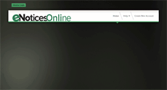 Desktop Screenshot of enoticesonline.com